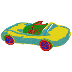 Cars Embroidery Design 9 Cars Embroidery Design 9